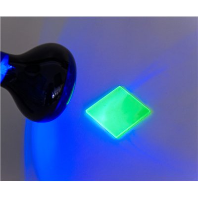 Fluoreszierende Platten, Satz RGBY, 50 mm x 50 mm