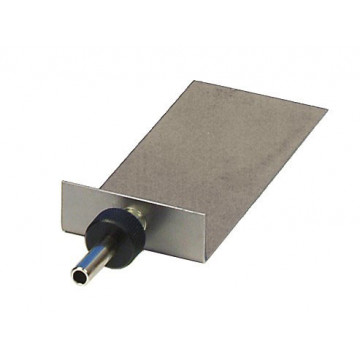 Plattenelektrode Eisen, mit 4-mm Buchse, 100 x 45 mm