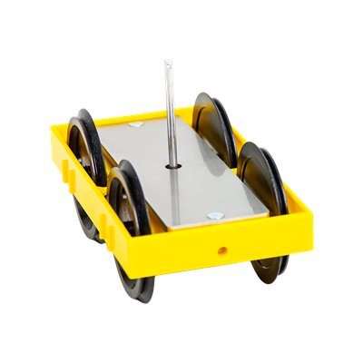 Gewichtseinsatz für Messwagen, 100 g