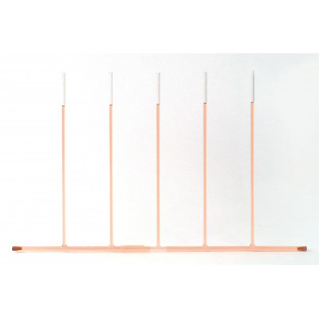 Durchflussrohr mit unterschiedlichem Durchmesser, Druckverlauf in Rohren