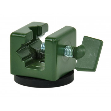 Magnetfuß 43, mit Muffe, gummiummantelt, Magnethalter, Haftmagnet