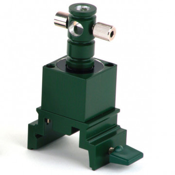 Drehlager auf Reiter, lang, doppelt kugelgelagerte Klemmsäule