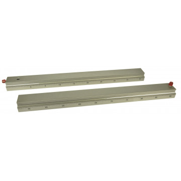 Fahrbahn und optische Bank, 2 x 50 cm Fahrbahn und optische Bank, 2 x 50 cm
