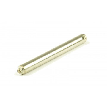 Stativstange Edelstahl, rund, L=100 mm, D=10 mm, Stativstab