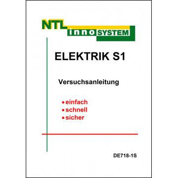 Versuchsanleitung "Elektrik Sek1 - inno”, Heft, 102 Versuche