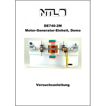 Versuschsanleitung zur Motor-Generator-Einheit, Demo