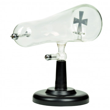 Kathodenstrahlröhre mit Schattenkreuz, Elektronenröhre