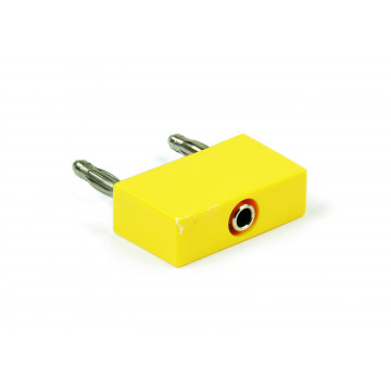 Brückenstecker 25 mm, für Magnetbaustein compact, mit Abgriff