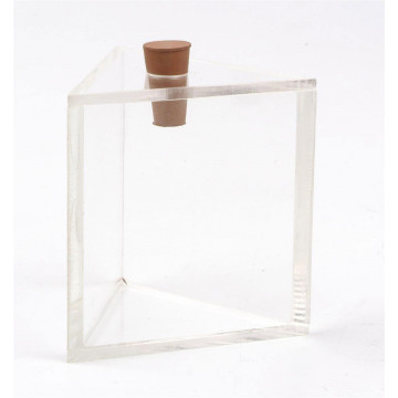 Hohlprisma, Brechungsindex von Flüssigkeiten