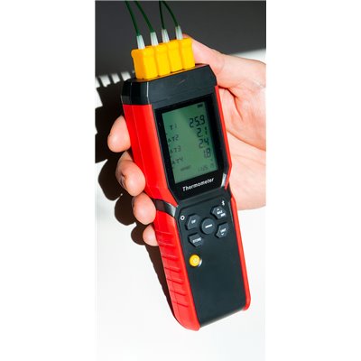 Thermometer digital, mit 4 Sensoren, Bluetooth